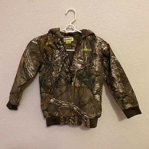 Magellan Outdoors Boys (Kids) Grand Pass Real Tree Pattern Hooded Jacket